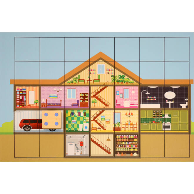 Bee-Botles huis (ook geschikt voor Blue-Bot en Primo Cubetto)