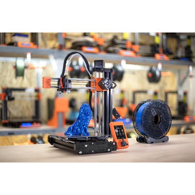 3D printer Prusa mini+ gemonteerd