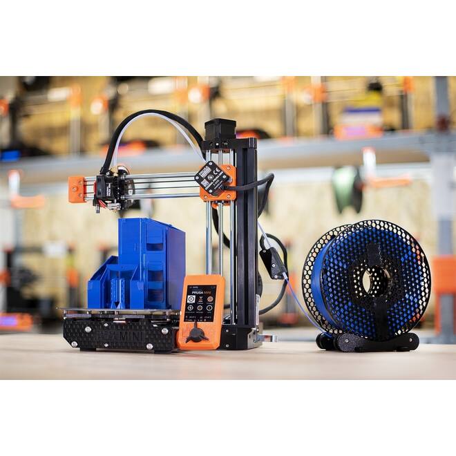 3D printer Prusa mini+ gemonteerd