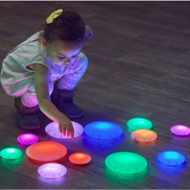 Glow Pebbels, 12 stuks
