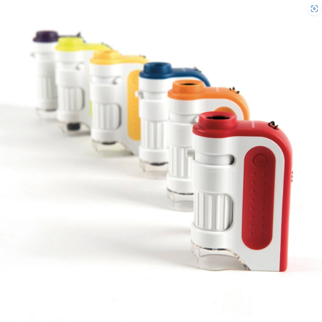 Microscopen voor in de hand, 6 stuks