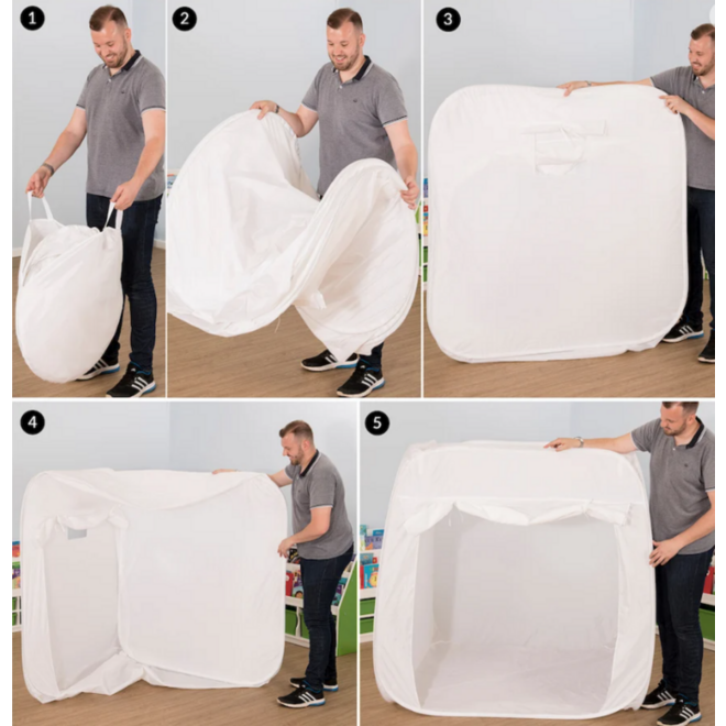 Pop-Up donkere ruimte