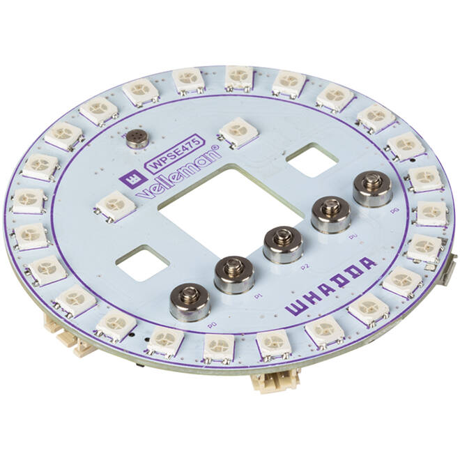 Programmeren - LED ring voor Micro:Bit - Whadda - per stuk