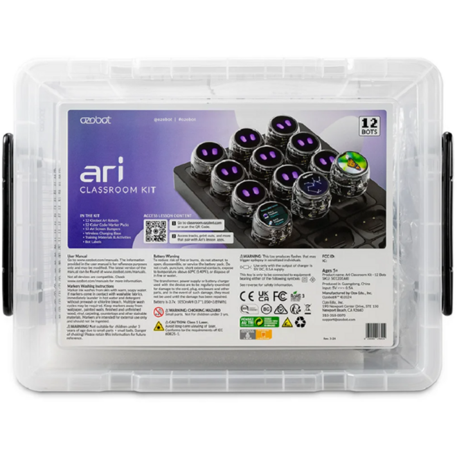 Ozobot Ari Classroomkit (12x)
