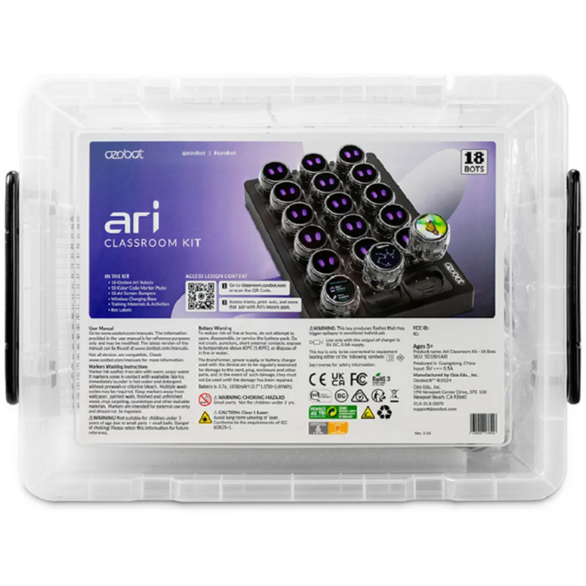 Ozobot Ari Classroomkit (18x)