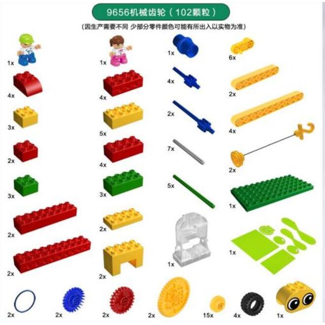 BanBao 6530 Kleuter techniekset