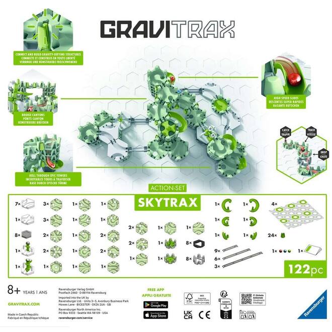 GraviTrax Base Action-Set Skytrax M