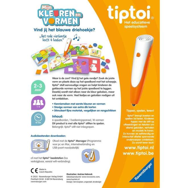 tiptoi® Mijn kleuren en vormen