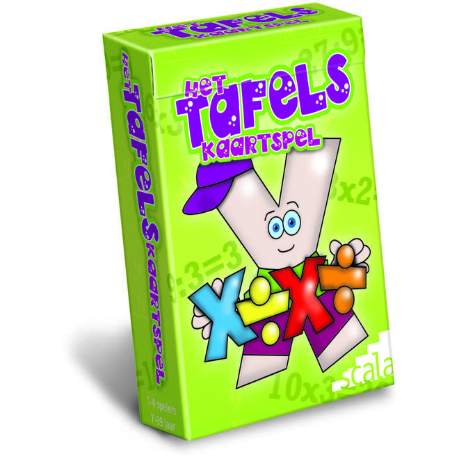 Het tafelskaartspel