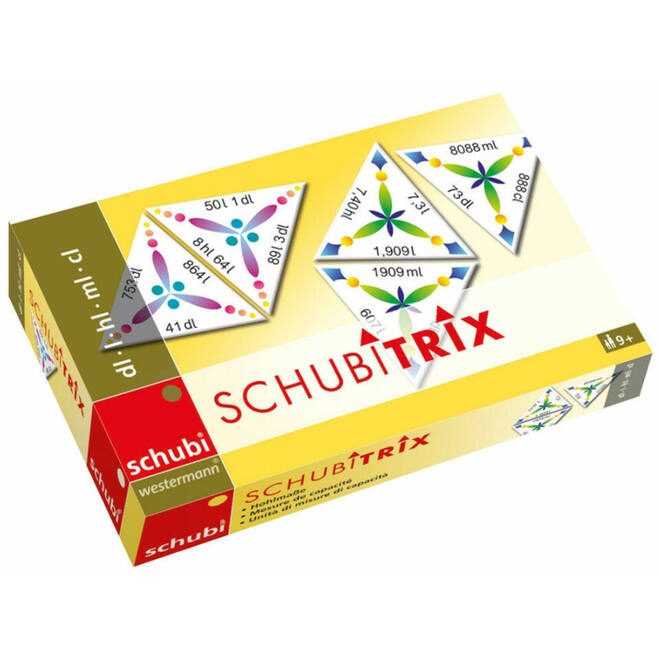 Schubitrix - inhoudsmaten