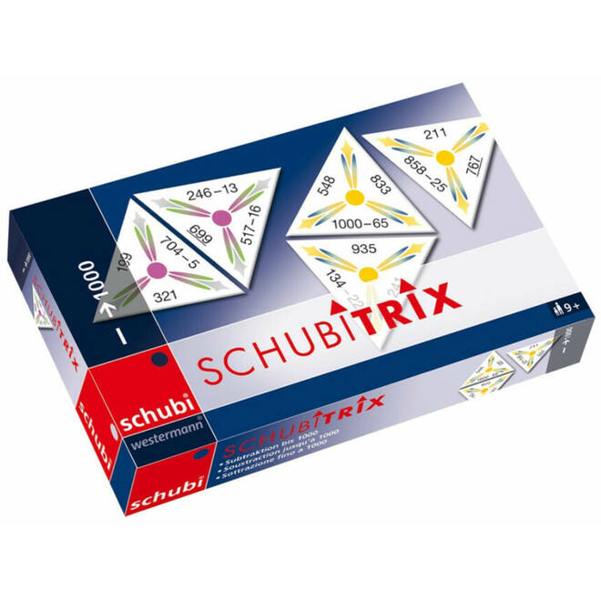 Schubitrix: aftrekken tot 1000