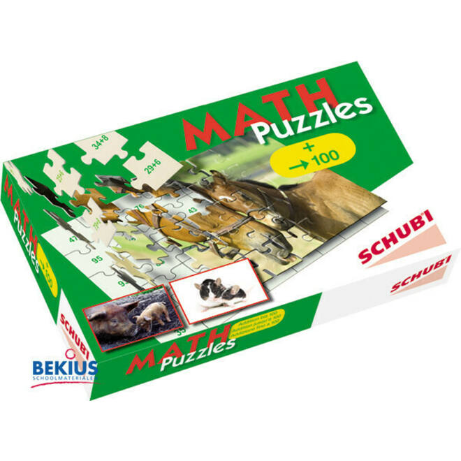 Schubi Mathpuzzels: Optellen tot 100