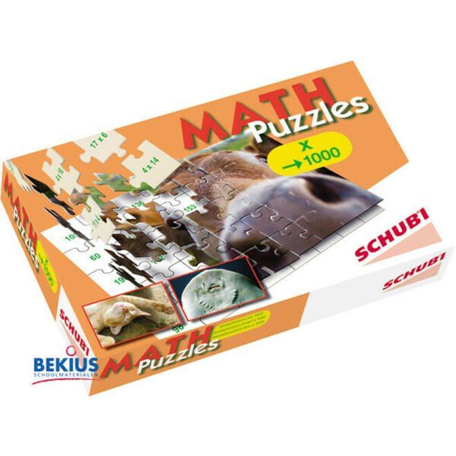 Schubi Mathpuzzels: Vermenigvuldigen