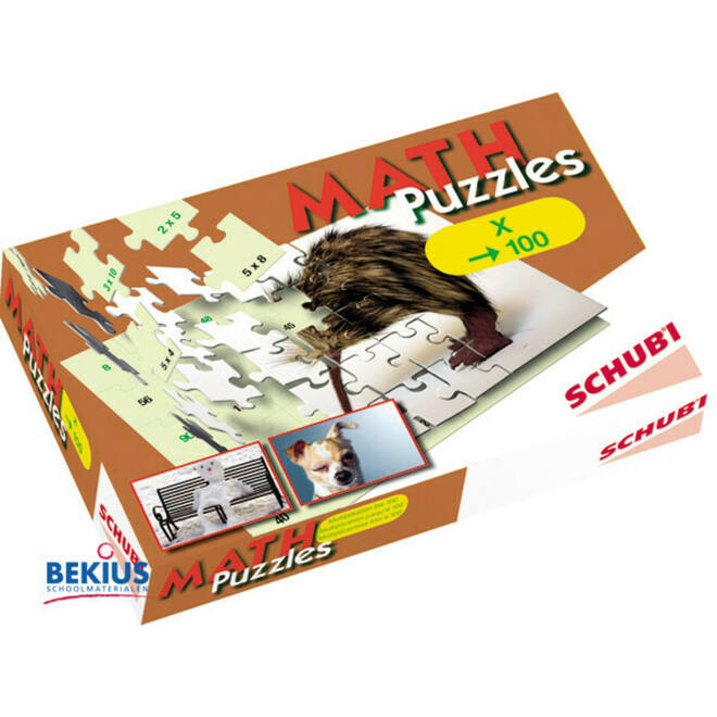 Schubi Mathpuzzels: Vermenigvuldigen