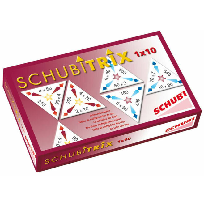 Schubitrix: 1 x 10 - De tafel van 10