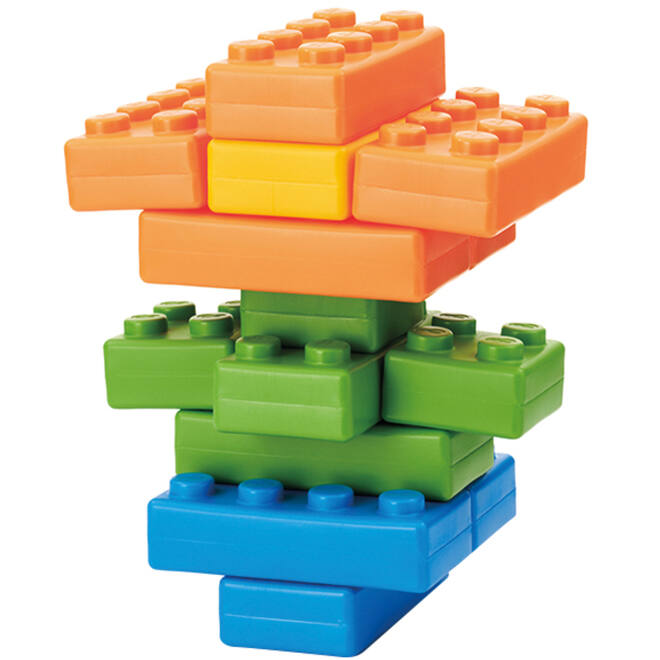 Bouwset - Brikkies - set van 45 assorti