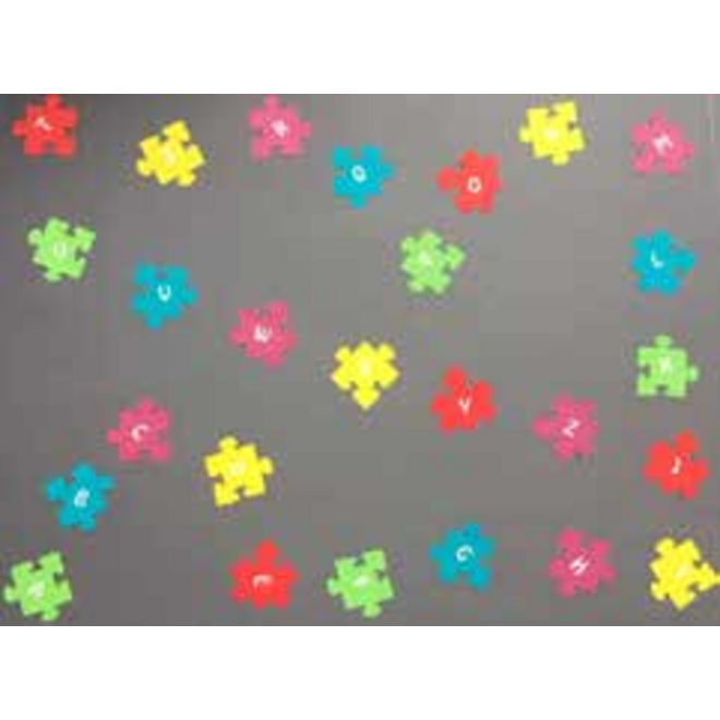 Pleinversiering Alfabet Puzzel 400 x 300 cm