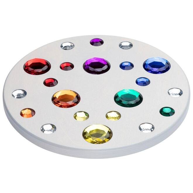 Juwelenspinner grijs
