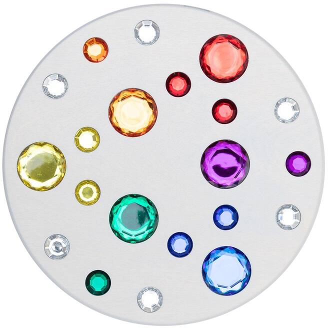 Juwelenspinner grijs