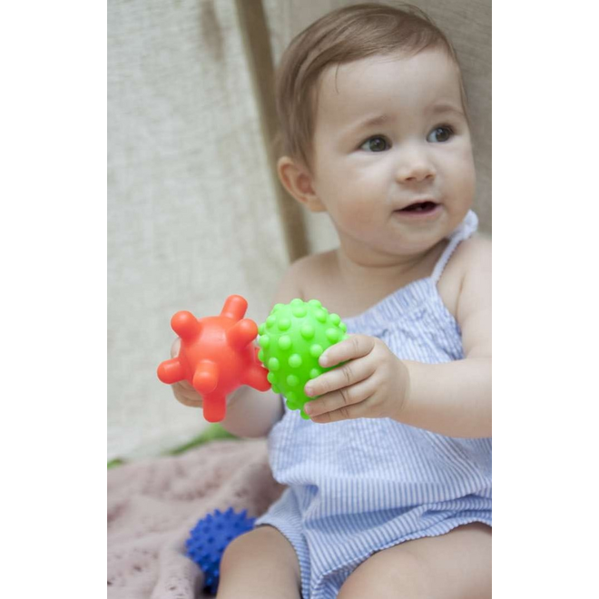 Mom's Care sensorisch speelgoed sensorische ballen set 5 stuks baby