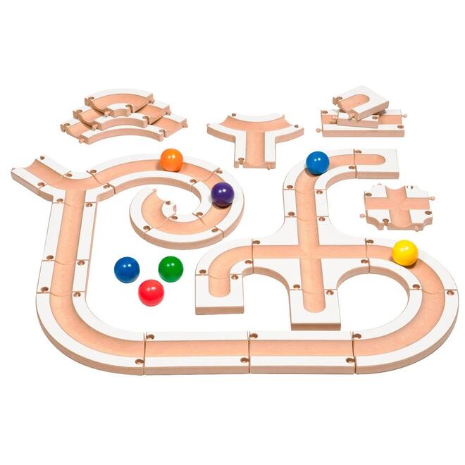 Knikkerbaan groot