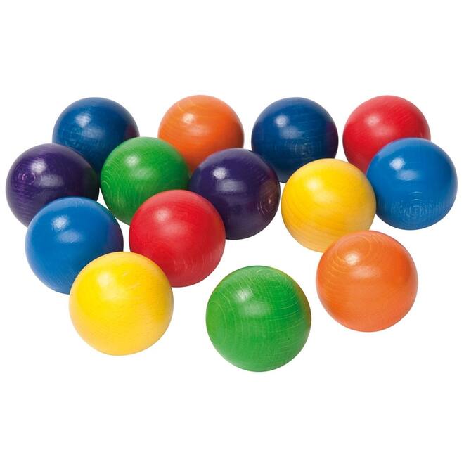 Knikkerbaan ballen groot