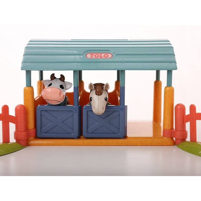 Tolo Bio koeien- en paardenstal set