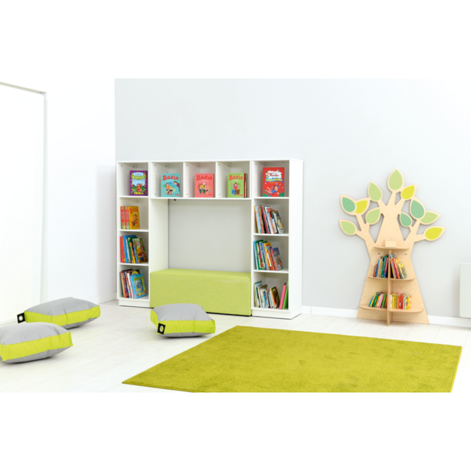 Boomboekenkast voor aan de muur, (excl. Montage)