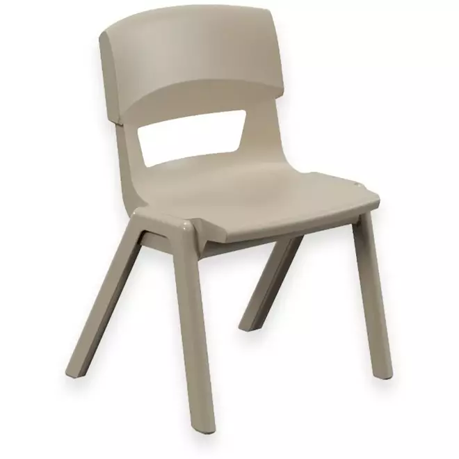 Kinderstoel Emma | Kunststof, Zithoogte 38 cm, Light Sand