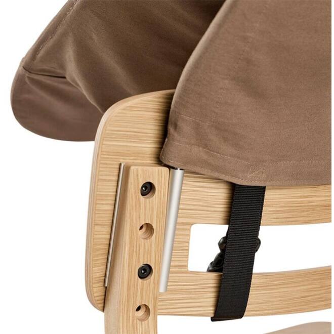 Leander newborn seat for highchair, Mocca