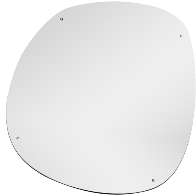 Kinderspiegel Asymetrische cirkel, 50x50,7 cm