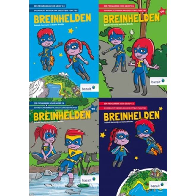 Breinhelden boekenpakket groep 1 t/m 8