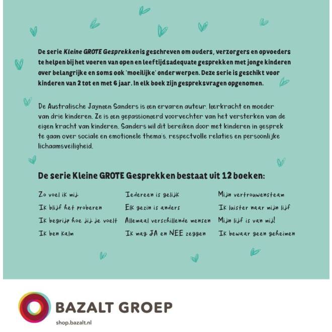 Kleine GROTE Gesprekken - Ik begrijp hoe jij je voelt