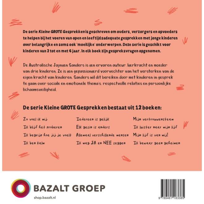 Kleine GROTE Gesprekken - Ik mag JA en NEE zeggen