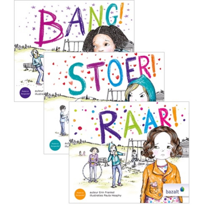 Pesten in perspectief set van 3 (Bang!, Raar!, Stoer!)