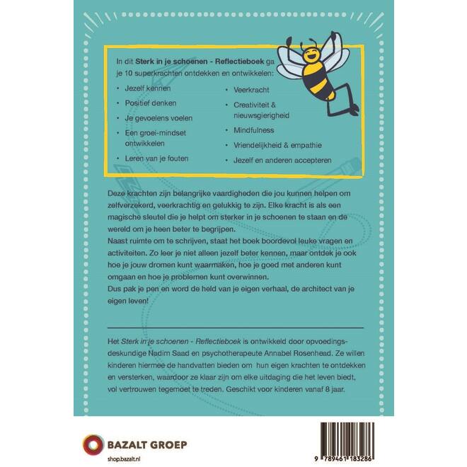 Sterk in je schoenen Reflectieboek schoolset 5 stuks