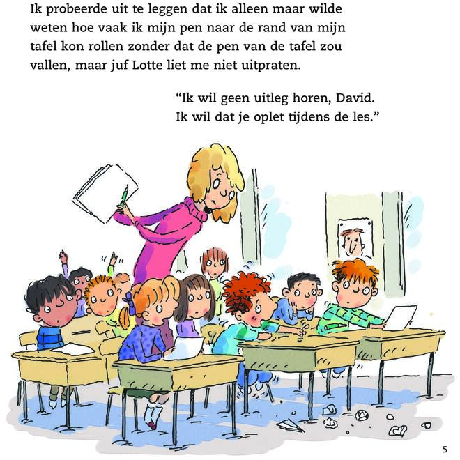 Het jongetje dat niet stil kon zitten