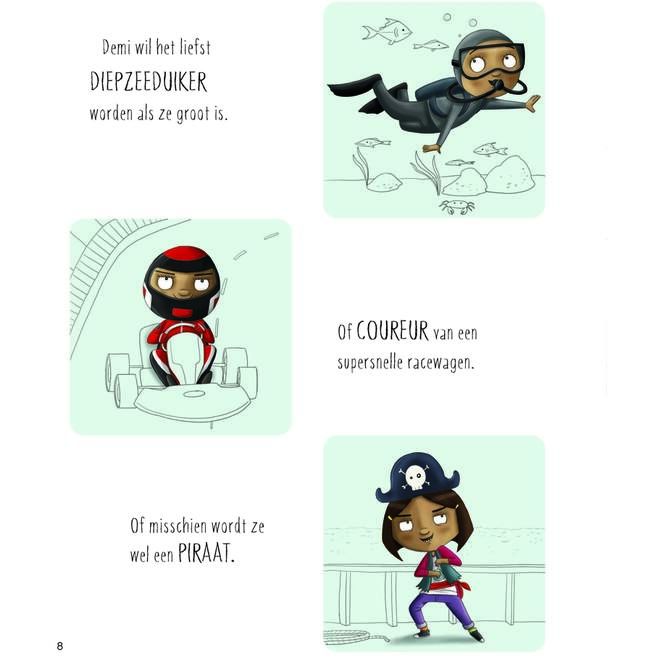 Het meisje dat doet wat ze niet durft
