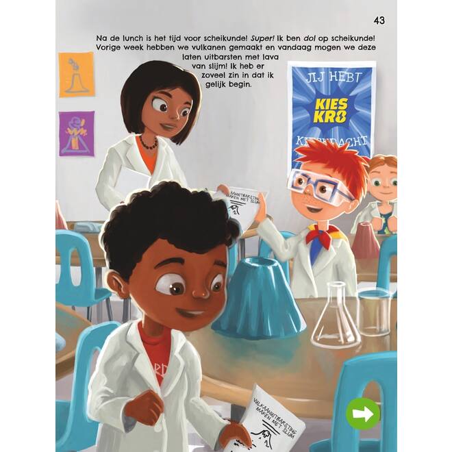 Wat gaat Dook nu doen? Op school