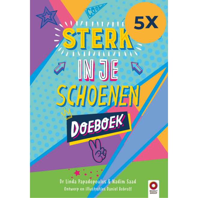 Sterk in je schoenen Doeboek schoolset 5 stuks