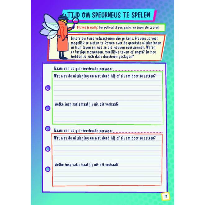 Sterk in je schoenen Doeboek schoolset 20 stuks