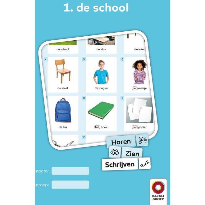 Horen, Zien en Schrijven 2 Werkboeken niveau 1 (Startboek, 1-8)