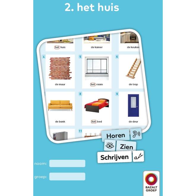 Horen, Zien en Schrijven 2 Werkboeken niveau 1 (Startboek, 1-8)
