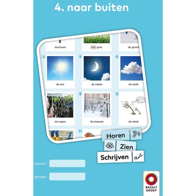 Horen, Zien en Schrijven 2 Werkboeken niveau 1 (Startboek, 1-8)