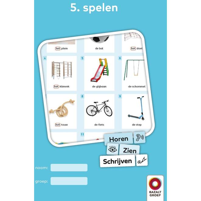 Horen, Zien en Schrijven 2 Werkboeken niveau 1 (Startboek, 1-8)