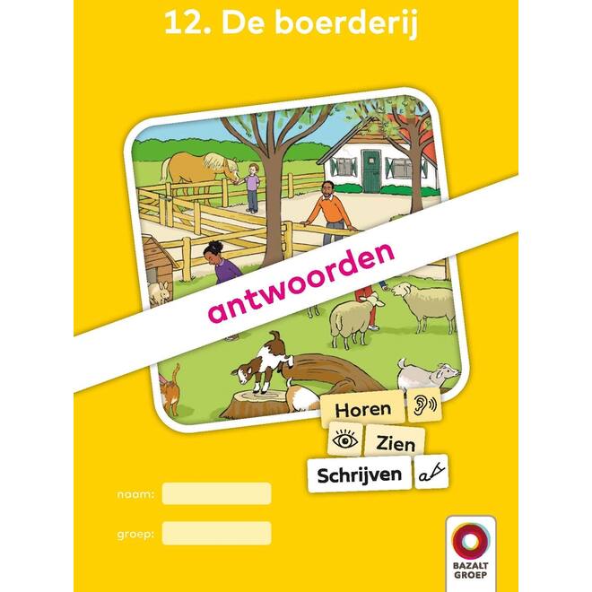 Horen, Zien en Schrijven 2 Antwoordenboeken niveau 2 (9-16)