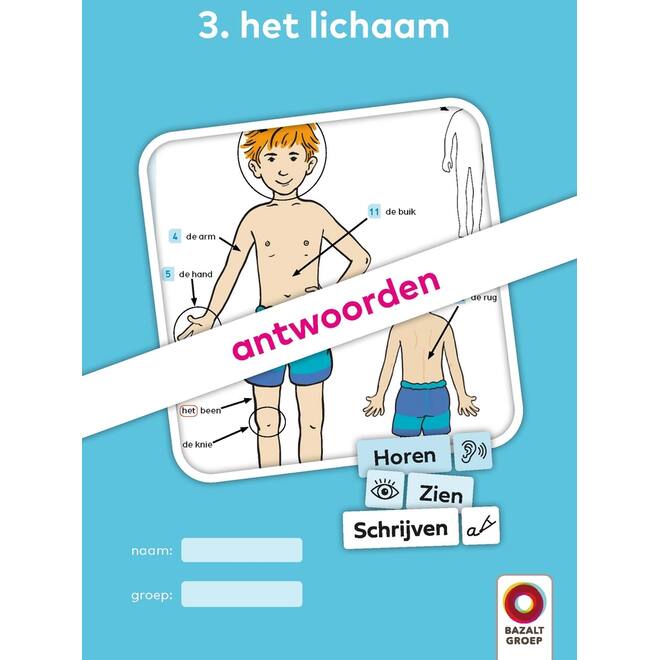 Horen, Zien en Schrijven 2 Antwoordenboek 3 (niveau 1)