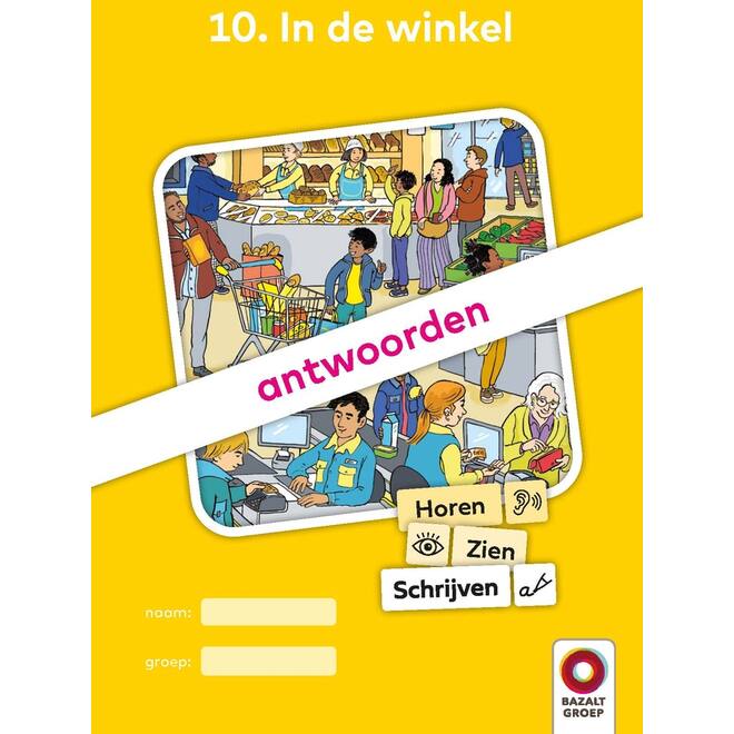 Horen, Zien en Schrijven 2 Antwoordenboek 10 (niveau 2)