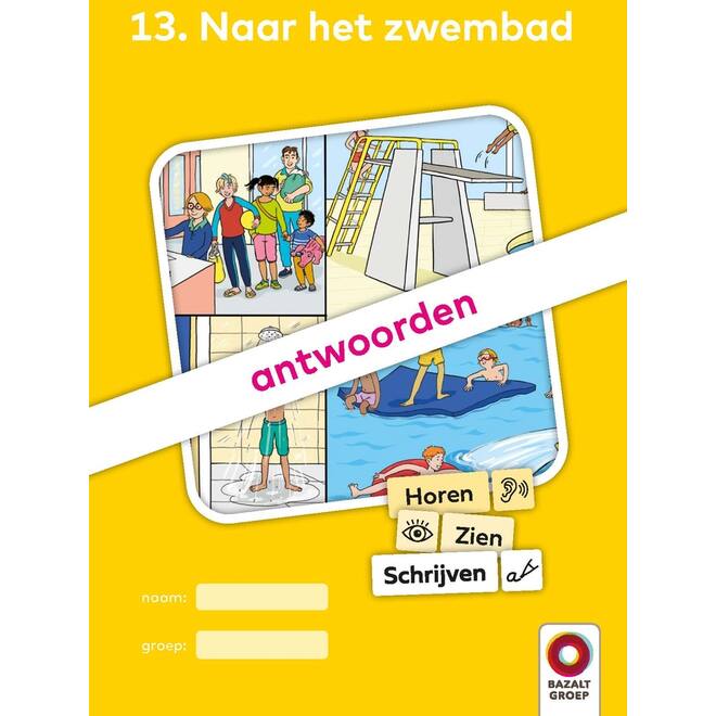 Horen, Zien en Schrijven 2 Antwoordenboek 13 (niveau 2)