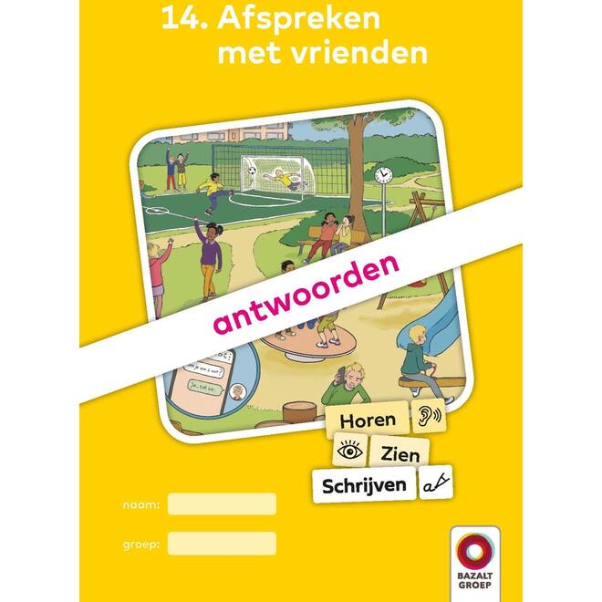 Horen, Zien en Schrijven 2 Antwoordenboek 14 (niveau 2)